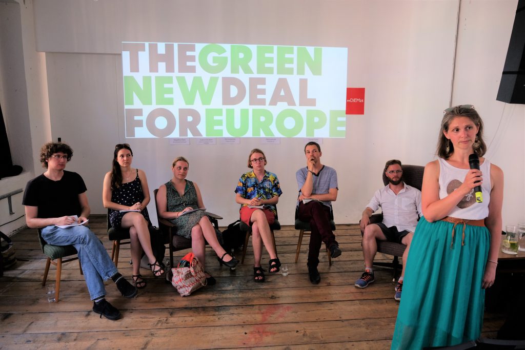 Green New Deal Europe meeting