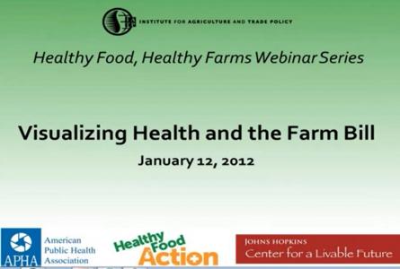 Visualizing Health and the Farm Bill