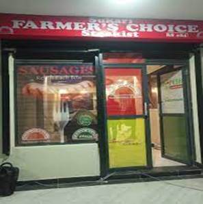 Farmers Choice sausage shop