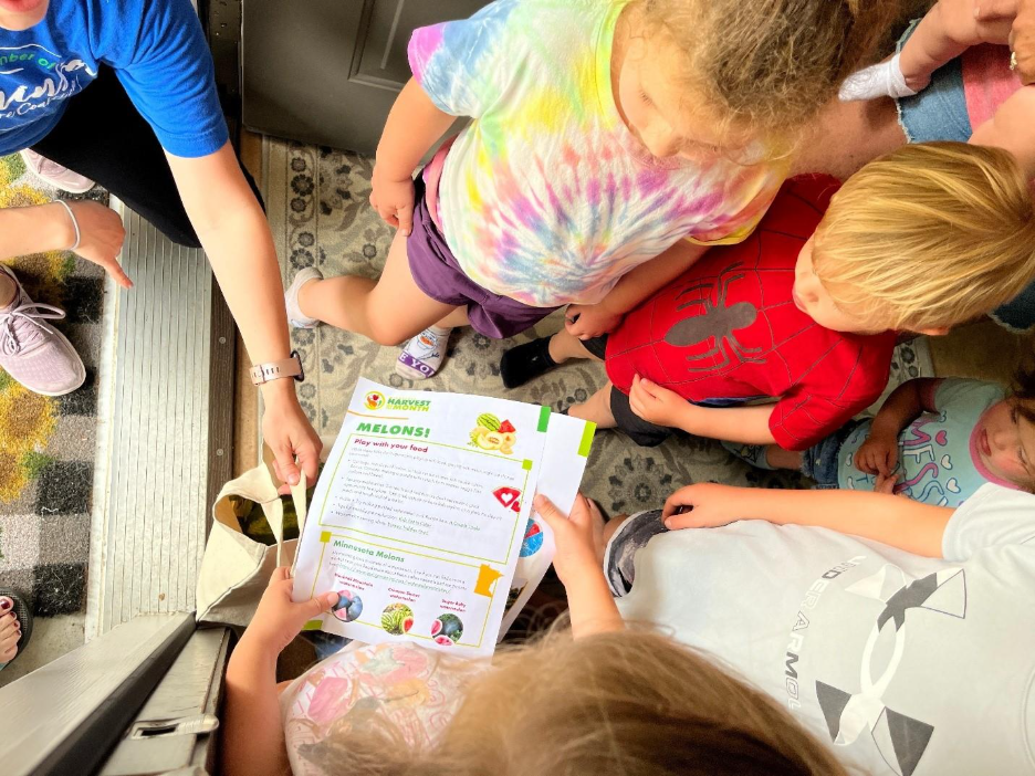 A group of children looking at a piece of paper

AI-generated content may be incorrect.