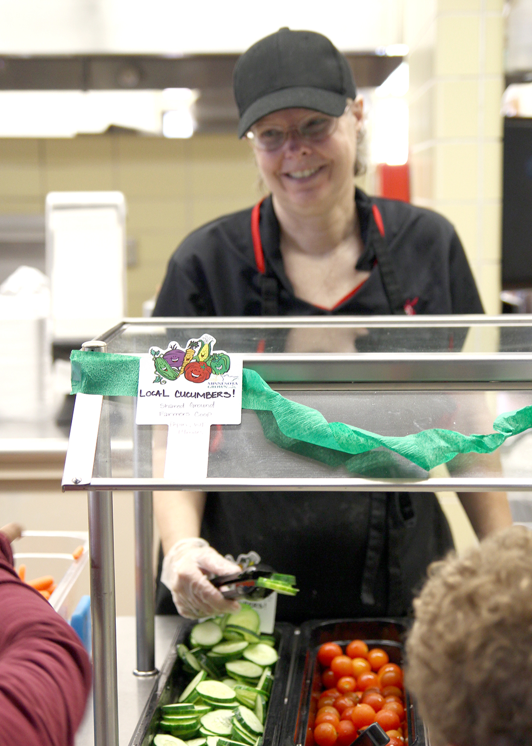 Roseville Food Service worker