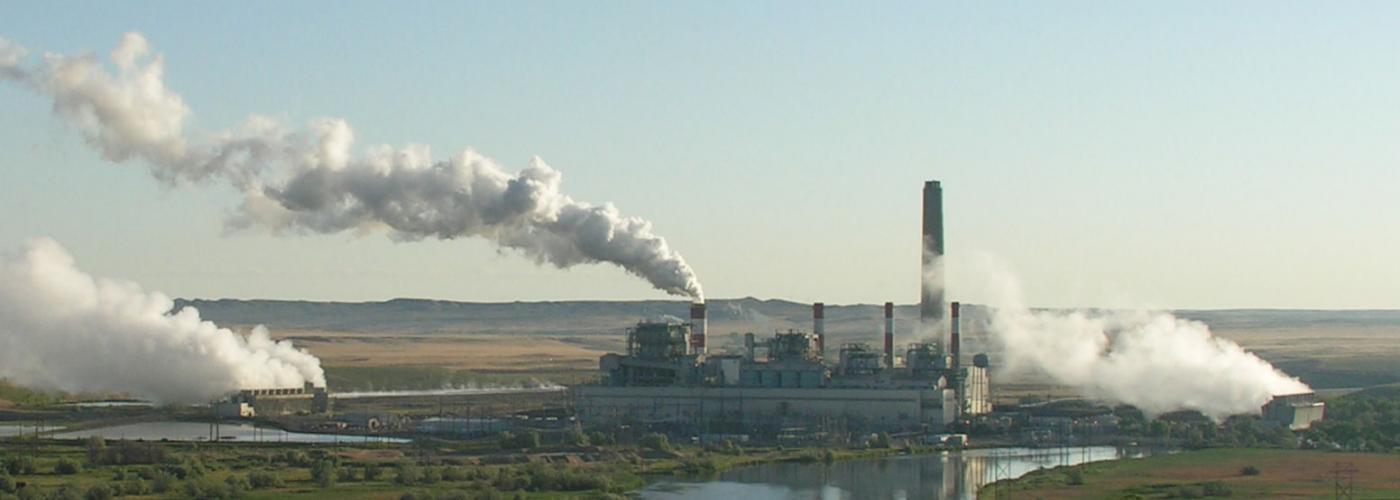 Coal powered plant