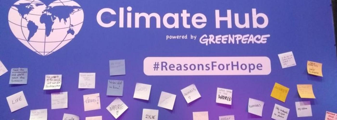 Reasons for Hope at COP 24