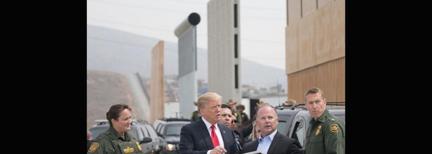 Trump at the border