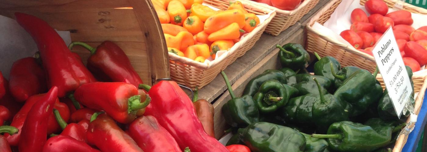 Farmers Market vegetables SNAP
