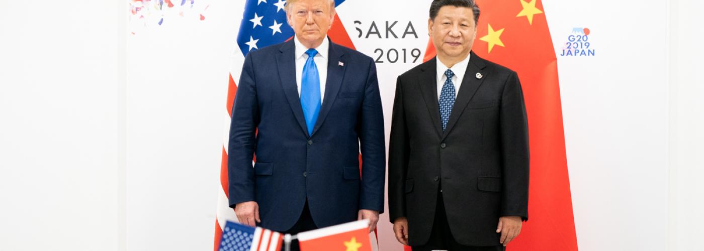 President Xi Jinping and Trump