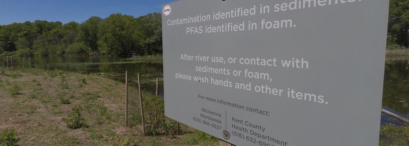 Pfas contamination in river 