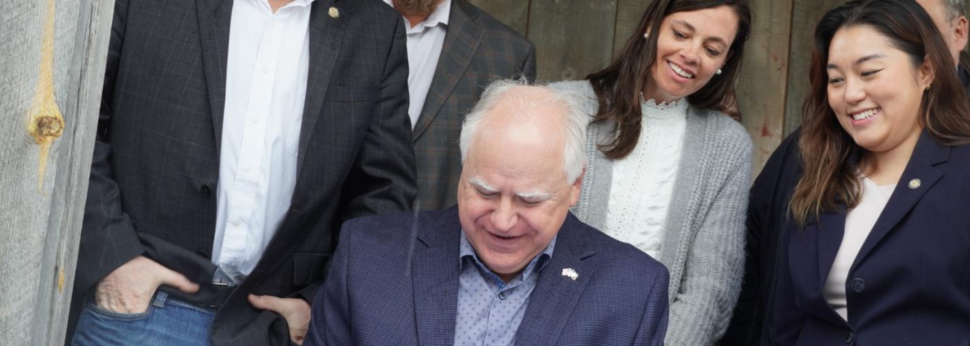 Governor Walz signing 2023 Ag Bill
