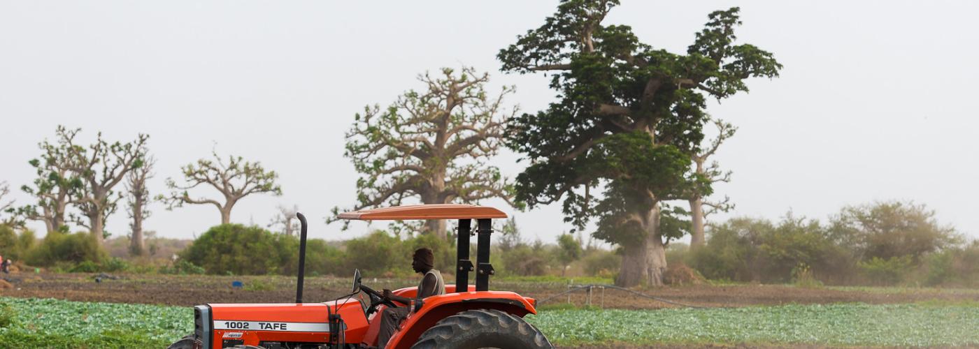 tractor in senegal 