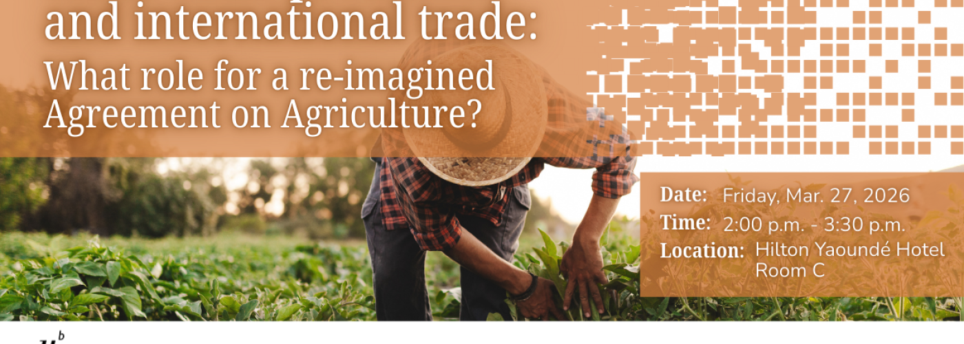 Small-Scale producers and international trade: What role for a re-imagined Agreement on Agriculture?