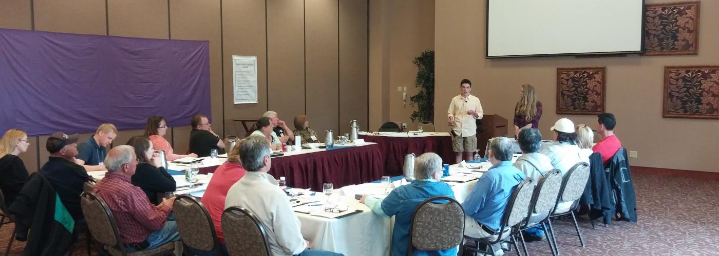Seeing the forest through the trees - a northwoods community makes a plan on climate