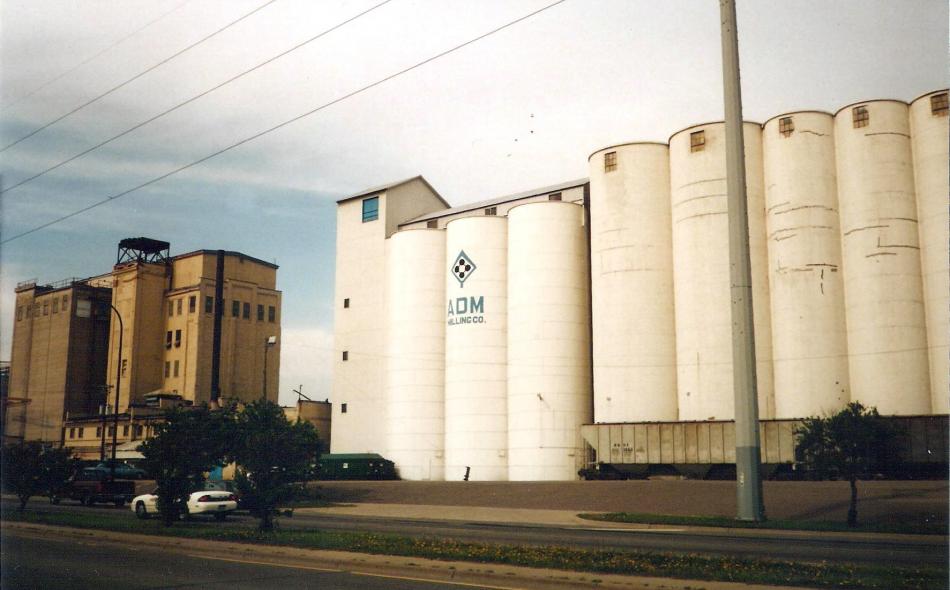ADM grain elevator in Minneapolis