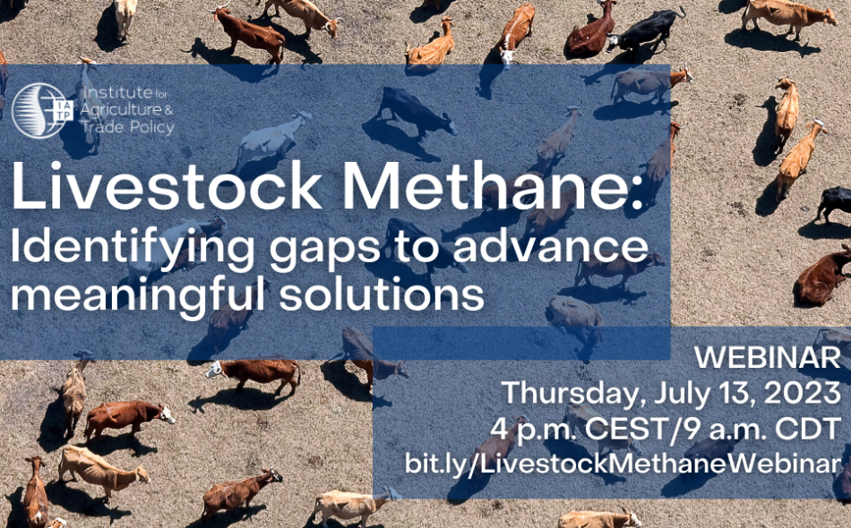 livestock methane emissions webinar
