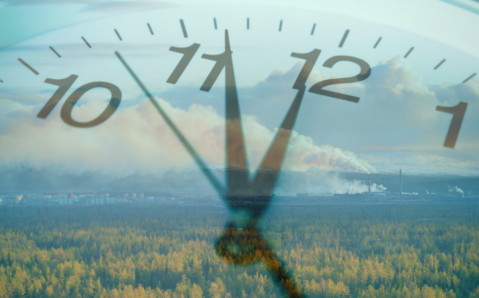 Doomsday clock is ticking on climate change