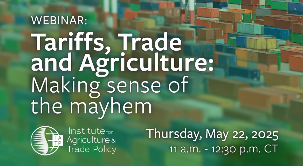 Promo image for tariff webinar