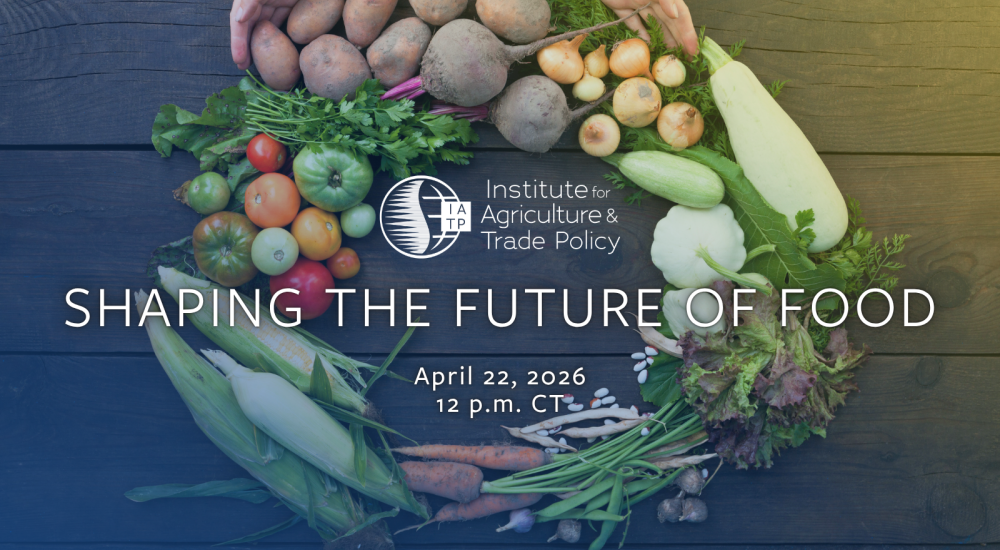 Shaping the Future of Food April 22, 2026, 12 p.m. CT