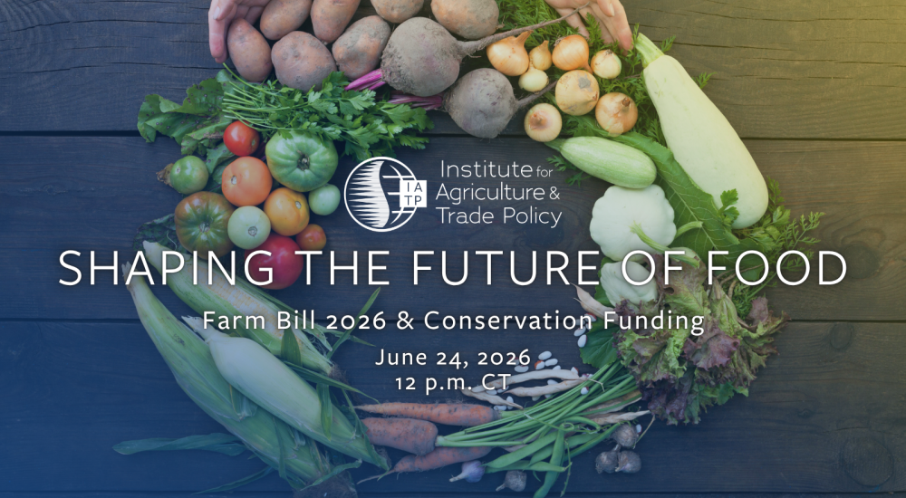 Shaping the Future of Food: Farm Bill 2026 & Conservation Funding