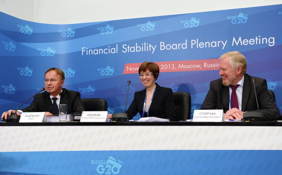 The Financial Stability Board meets in Moscow: Said and left unsaid