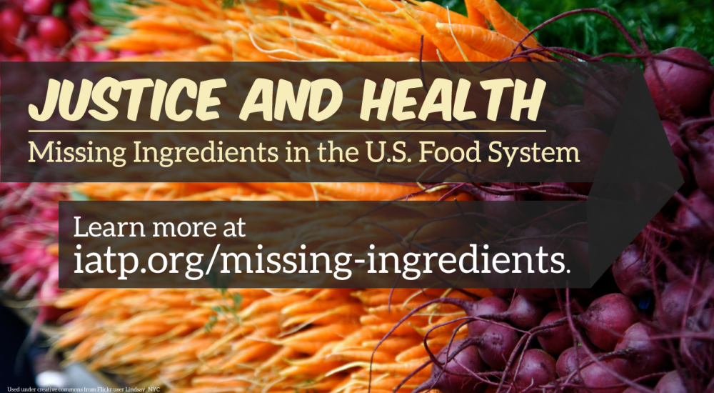 Something’s missing from our food and it’s not salt