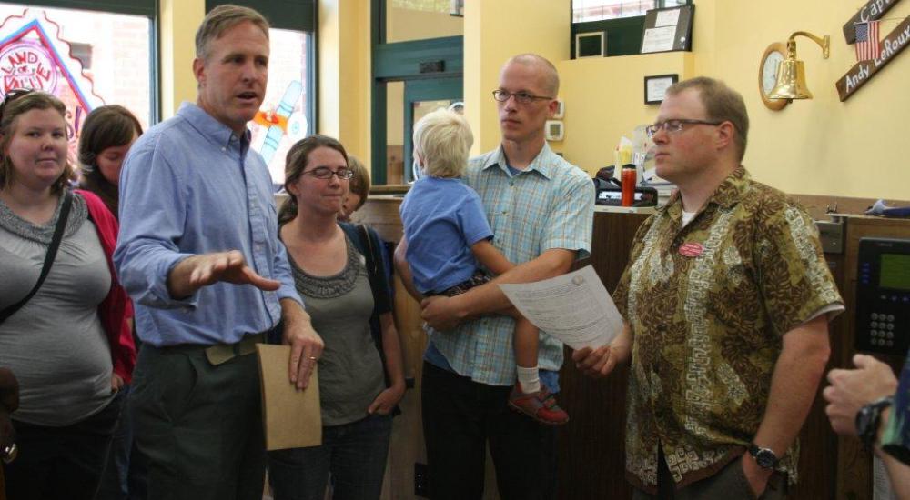 IATP sends fair food delegation to Trader Joe's