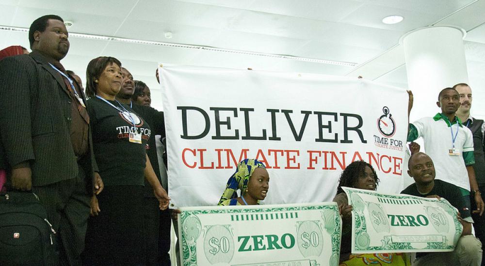 Climate finance debated while climate change rages