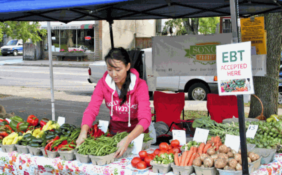 Farmers markets and food support: An idea whose time has come