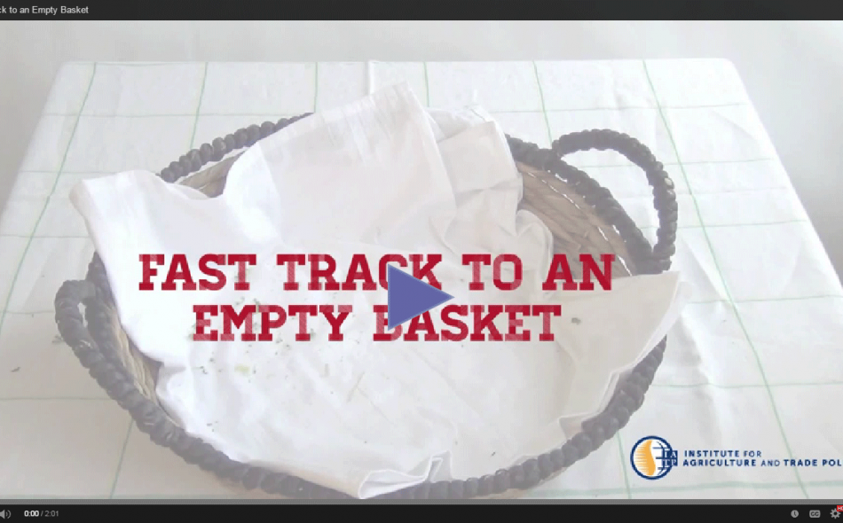 Fast Track to an Empty Basket
