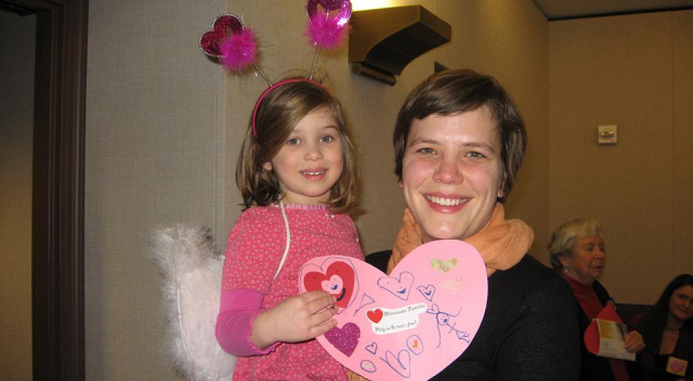 Healthy Legacy at the Minnesota State Capitol on Valentine's Day