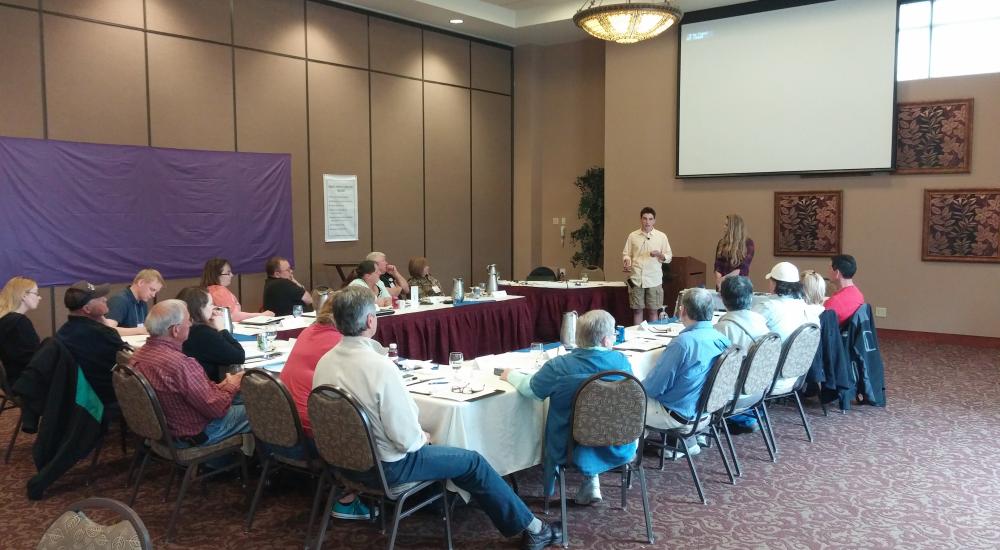 Seeing the forest through the trees - a northwoods community makes a plan on climate