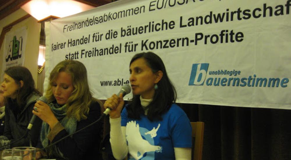 US-EU free trade agreement draws strong reactions from farming communities and consumers in Germany