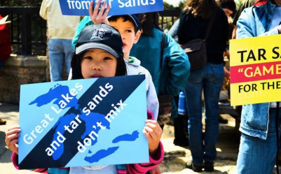 Rally against the Tar Sands and Free Trade