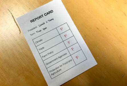 Trump report card