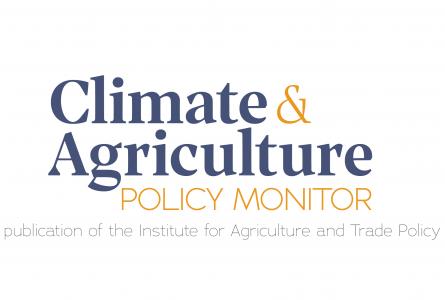 Climate and Agriculture Policy Monitor
