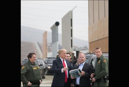 Trump at the border