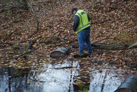 water contaminated with PFAS