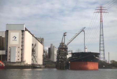 ADM at the port of Hamburg