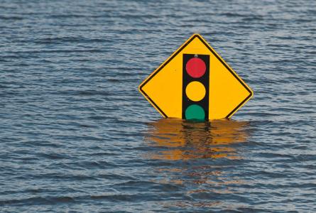 Iowa Flood Sign