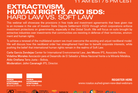 Extractivism, human rights and ISDS