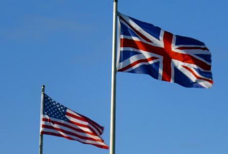 US UK Flags