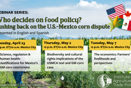 Mexico webinar series promo flyer