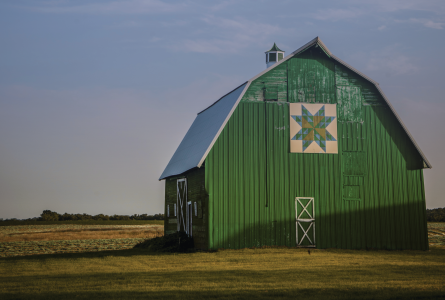 green barn