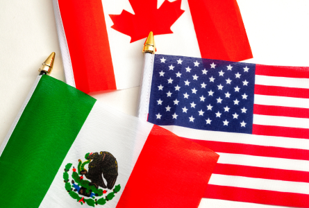 North American flags