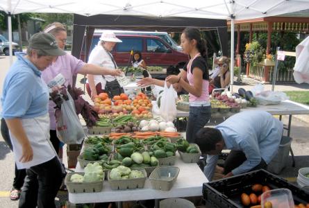 Networking Small Urban Farmers Markets